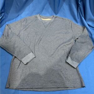 🟣Gray V-Neck Sweater with Long Sleeves
